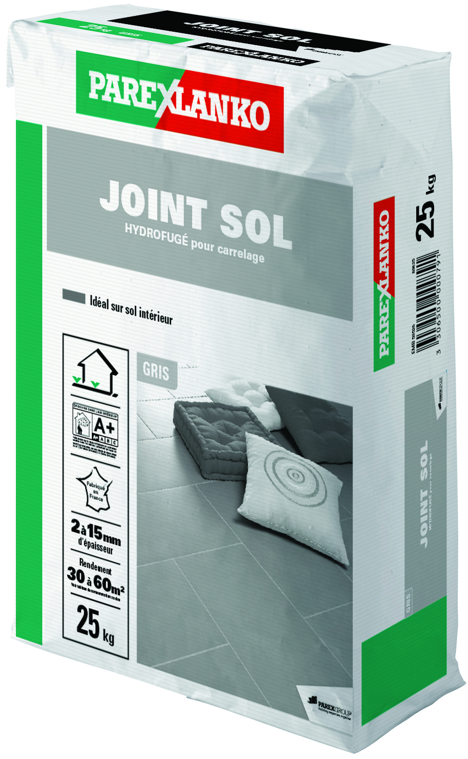 Joint de carrelage sol gris - PAREXLANKO